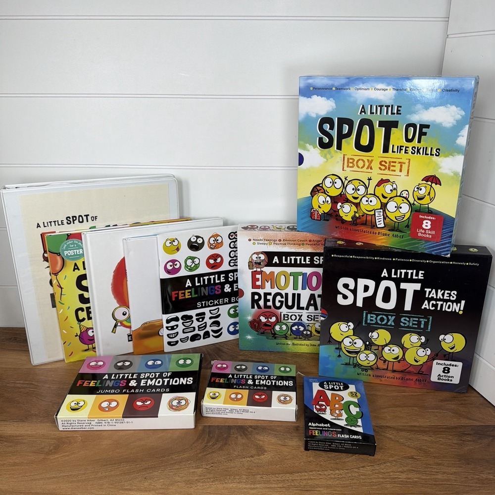 Little SPOT of Feelings & Emotions Diane ALBER Social-Emotional Learning BUNDLE